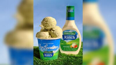 Hidden Valley Ranch ice cream is coming to a Walmart near you