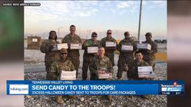 Send your leftover Halloween candy to the troops!