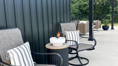 Transform your patio with Greene Acre Farmhouse