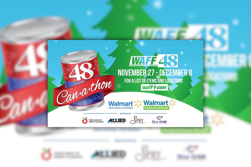 TVL live from Walmart for the 31st Can-a-thon