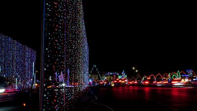 Experience the magic of Christmas at the Rocket City Christmas Light Show