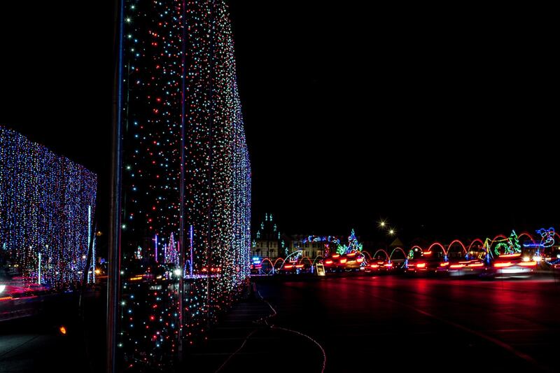 Experience the magic of Christmas at the Rocket City Christmas Light Show